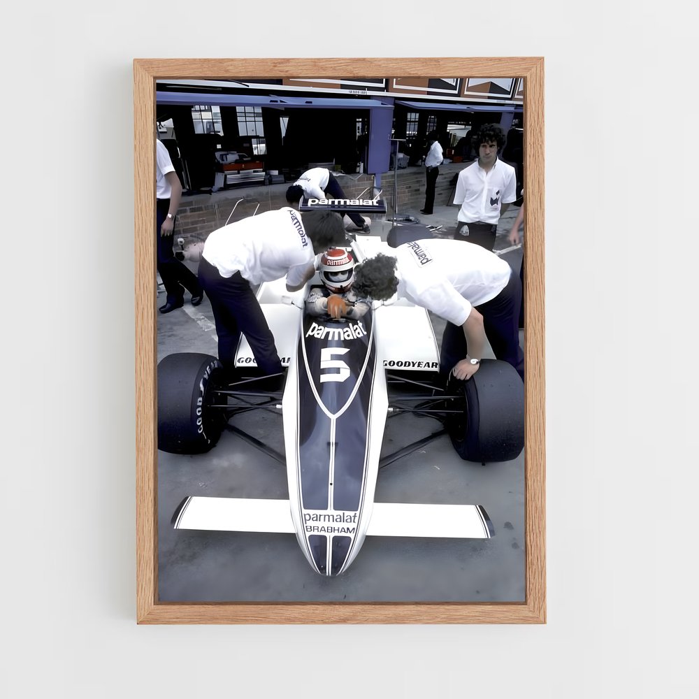 Poster Indy Champion – affiche Voitures de Formule 1 (vue 4)